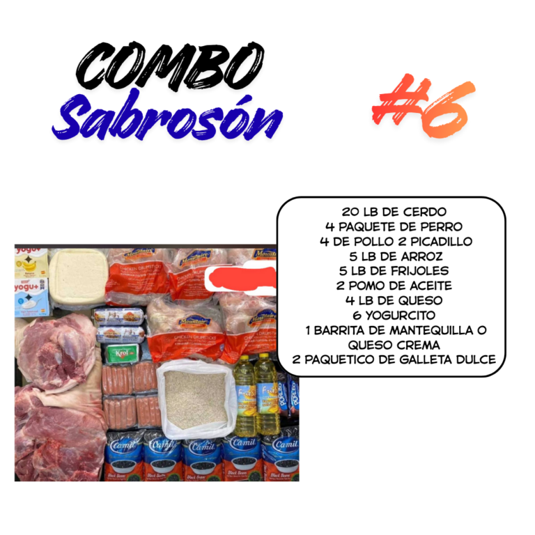 Combo Sabroson 6